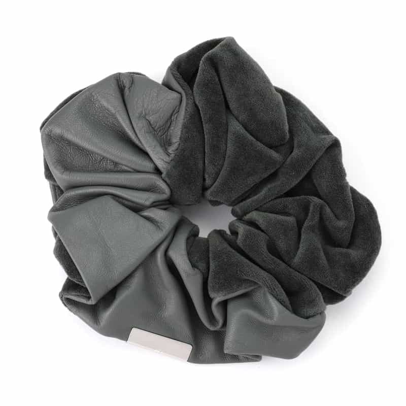 ENTWURFEIN＜エントワフェイン＞ 異素材コンビネーション シュシュ