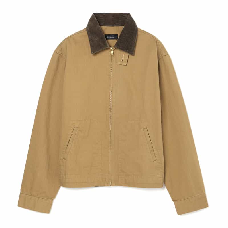 BARNEYS NEW YORK ドリズラージャケット KHAKI