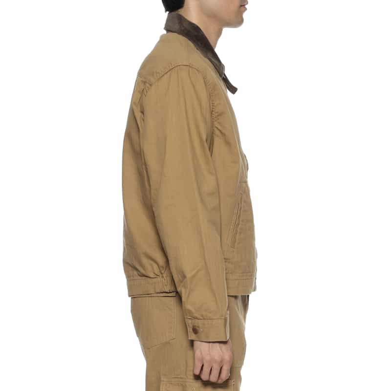 BARNEYS NEW YORK ドリズラージャケット KHAKI