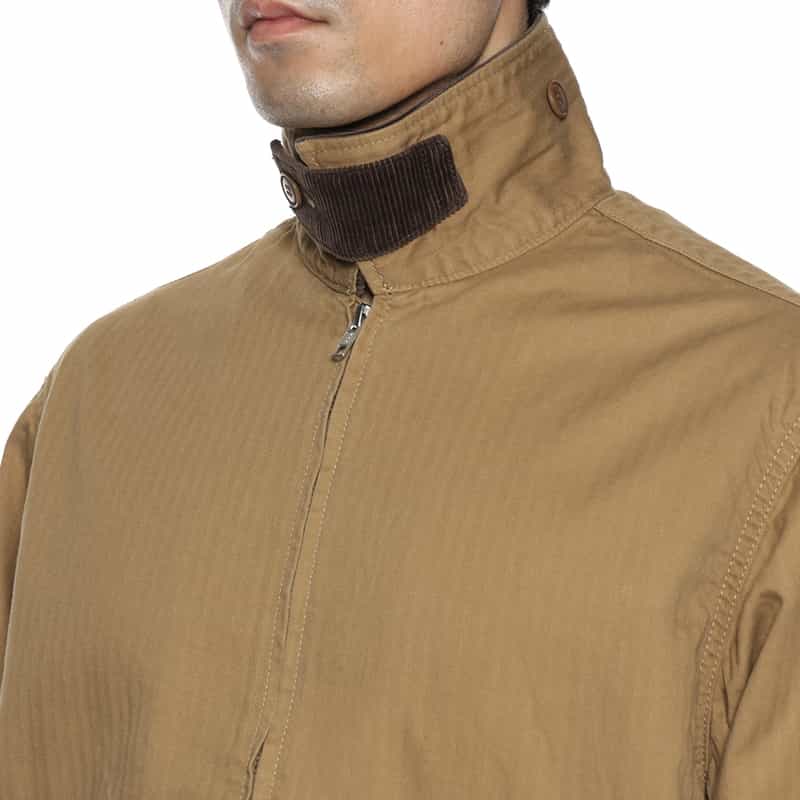 BARNEYS NEW YORK ドリズラージャケット KHAKI