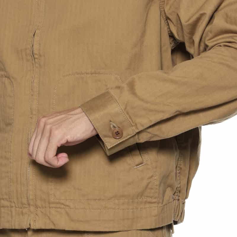 BARNEYS NEW YORK ドリズラージャケット KHAKI