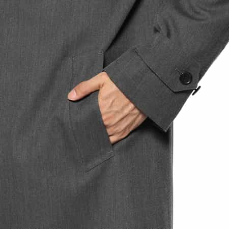 【極美品】バーニーズニューヨーク ステンカラーコート キルティング ライナー付き 取り外しライナー付き ダウンライナー ステンカラーコート JUNKO