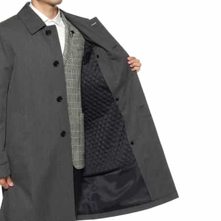 ライナー付きステンカラーコート（2244821）｜BARNEYS NEW YORK