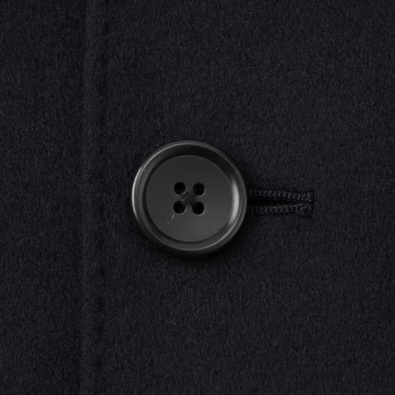 BARNEYS NEW YORK カシミヤ チェスターコート NAVY