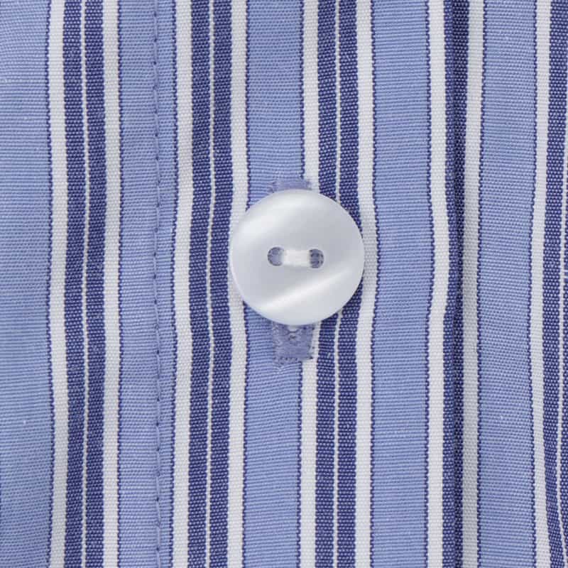 BARNEYS NEW YORK セットアップ ウォッシャブル クロップドシャツ BLUE