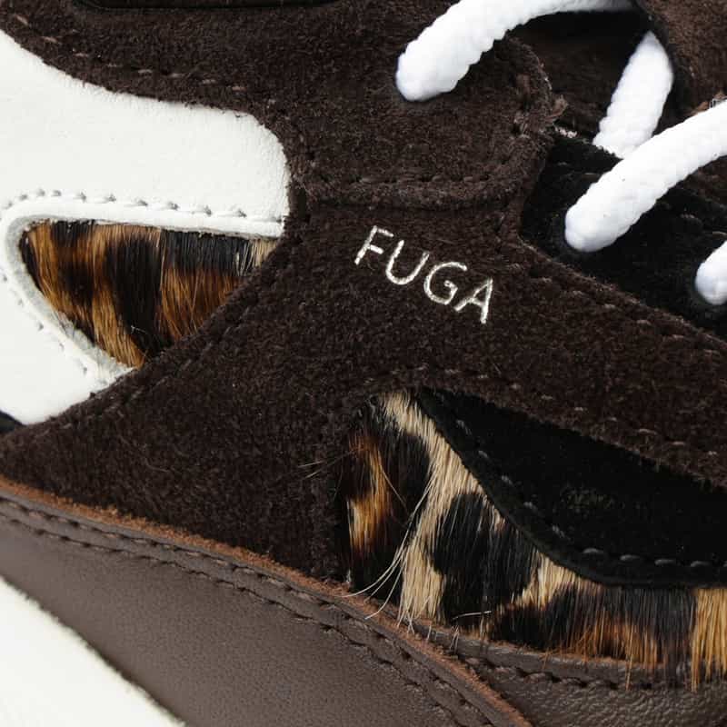 D.A.T.E. D.A.T.E. ＜デイト＞ レオパード柄スニーカー “FUGA“ BROWN