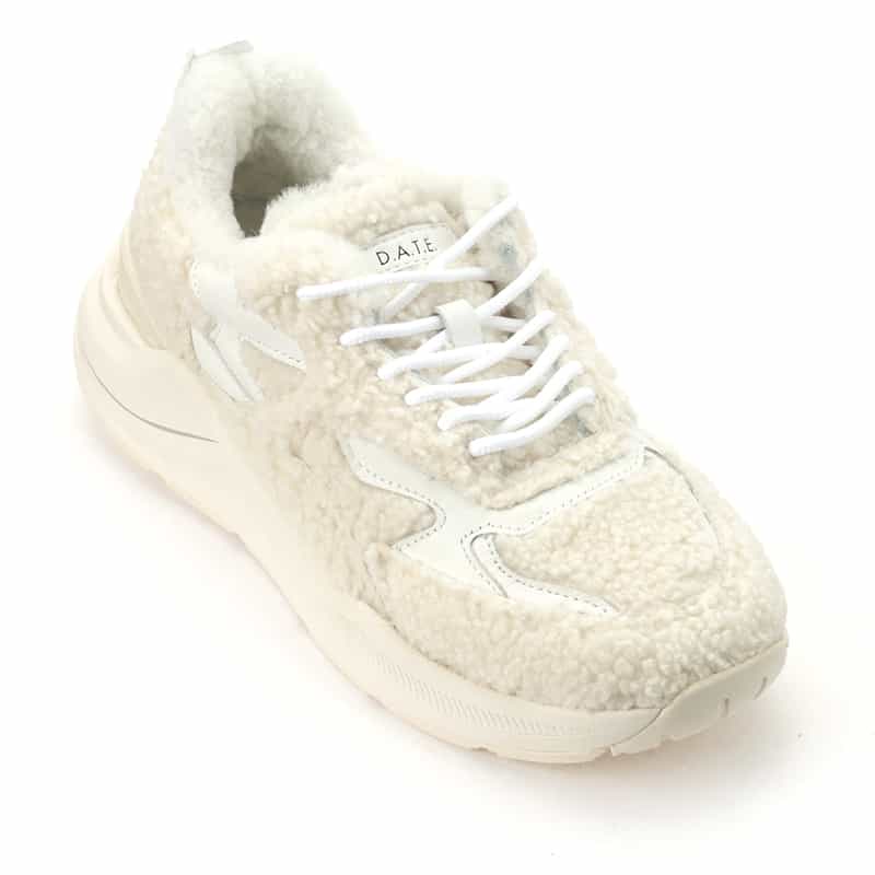 D.A.T.E. D.A.T.E. ＜デイト＞スニーカー “STEP TEDDY“ WHITE