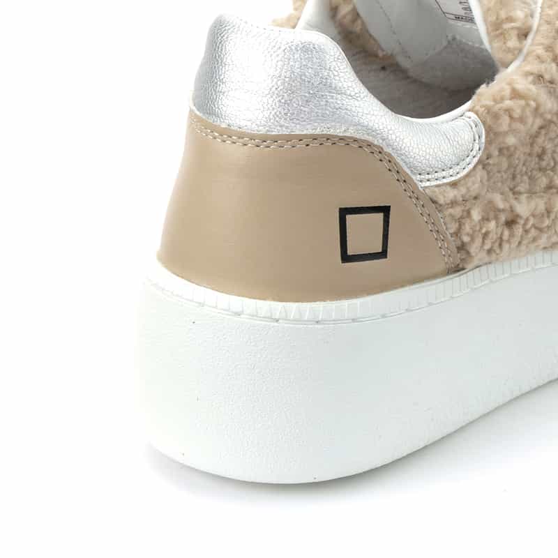 D.A.T.E. D.A.T.E. ＜デイト＞スニーカー “STEP TEDDY“ BEIGE