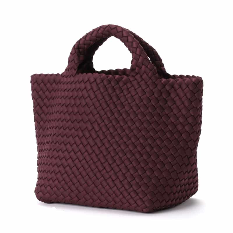 NAGHEDI NAGHEDI＜ナゲディ＞スモールトートバッグ “St Barths Small Tote“ WINE