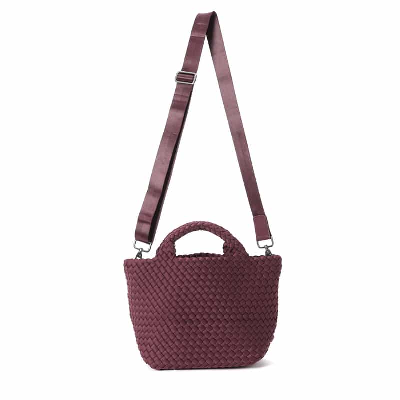 NAGHEDI NAGHEDI＜ナゲディ＞スモールトートバッグ “St Barths Small Tote“ WINE