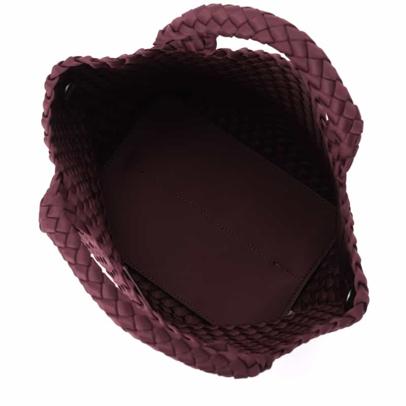 NAGHEDI NAGHEDI＜ナゲディ＞スモールトートバッグ “St Barths Small Tote“ WINE