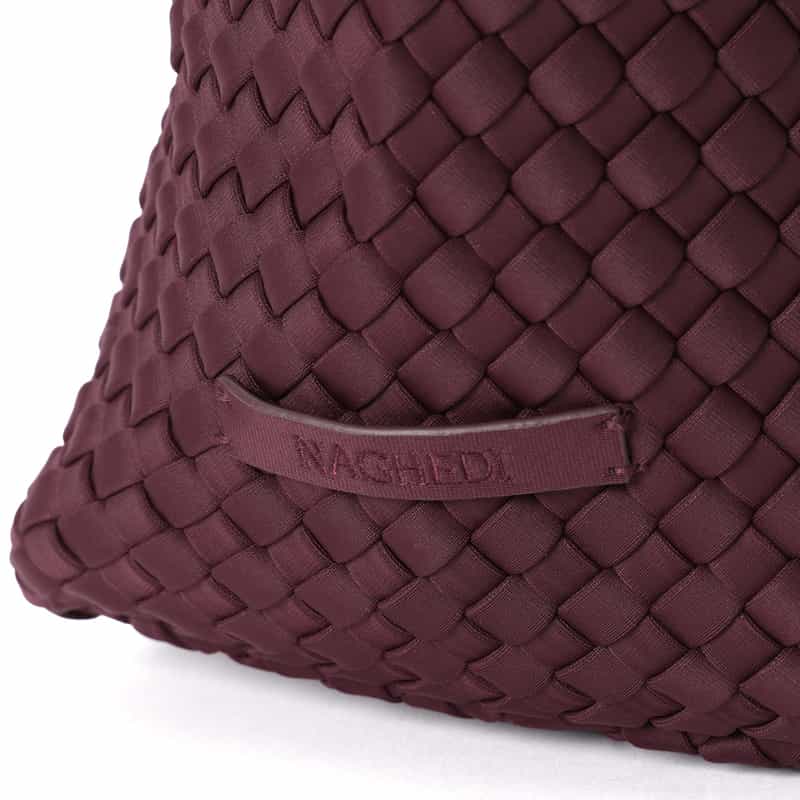 NAGHEDI NAGHEDI＜ナゲディ＞スモールトートバッグ “St Barths Small Tote“ WINE