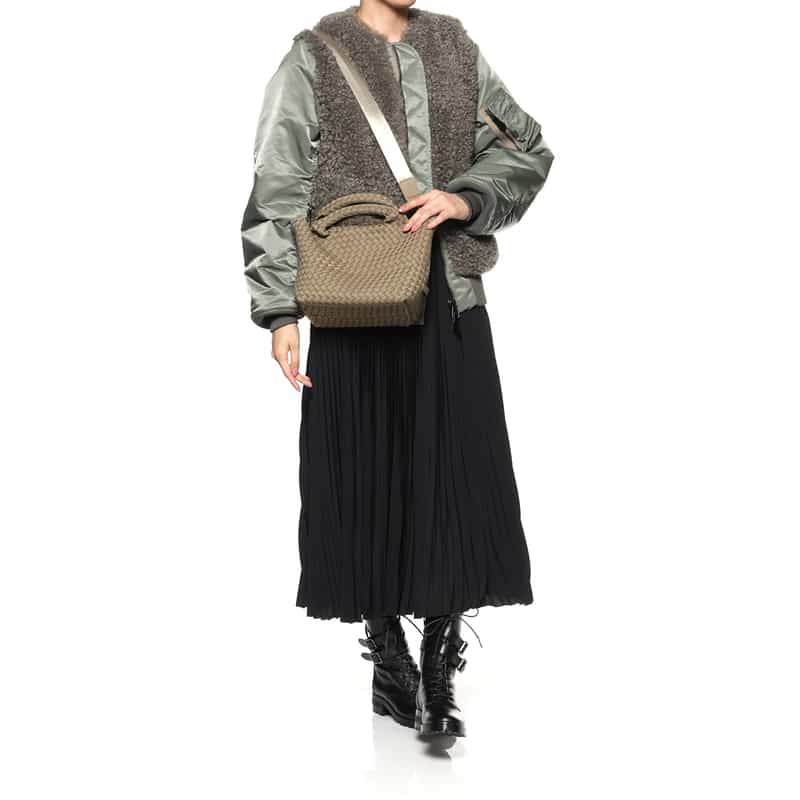 NAGHEDI NAGHEDI＜ナゲディ＞スモールトートバッグ “St Barths Small Tote“ BEIGE