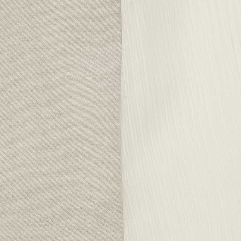 BARNEYS NEW YORK スリット入りキャミソールドレス GRAY BEIGE