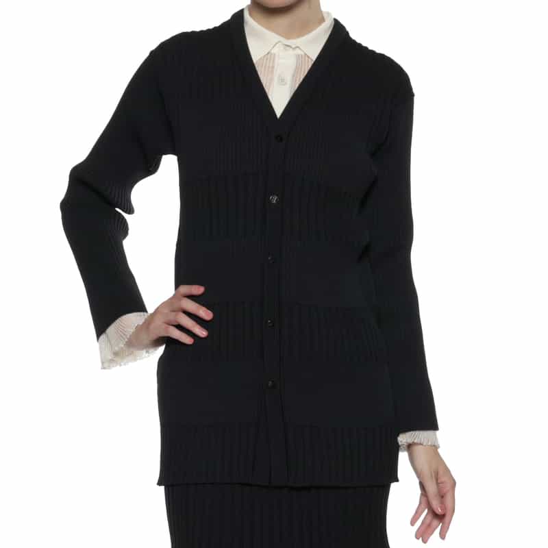 CFCL CFCL＜シーエフシーエル＞ ロングカーディガン BLACK