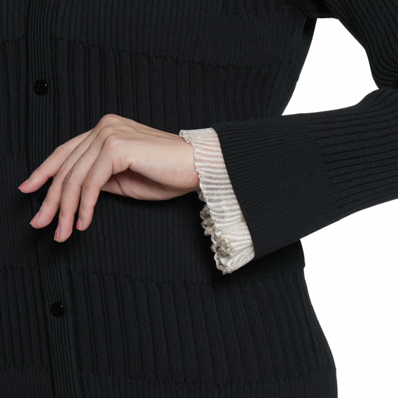 CFCL CFCL＜シーエフシーエル＞ ロングカーディガン BLACK