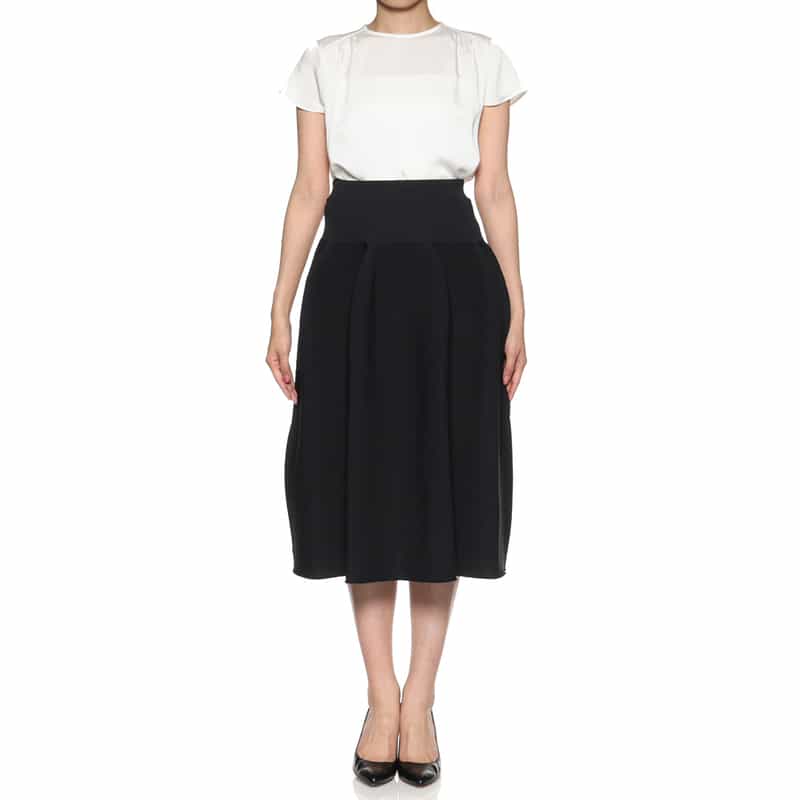 CFCL CFCL＜シーエフシーエル＞フレアスカート BLACK