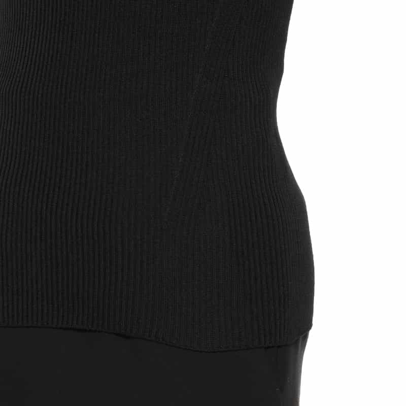 CFCL CFCL＜シーエフシーエル＞ ベルスリーブニットプルオーバー BLACK