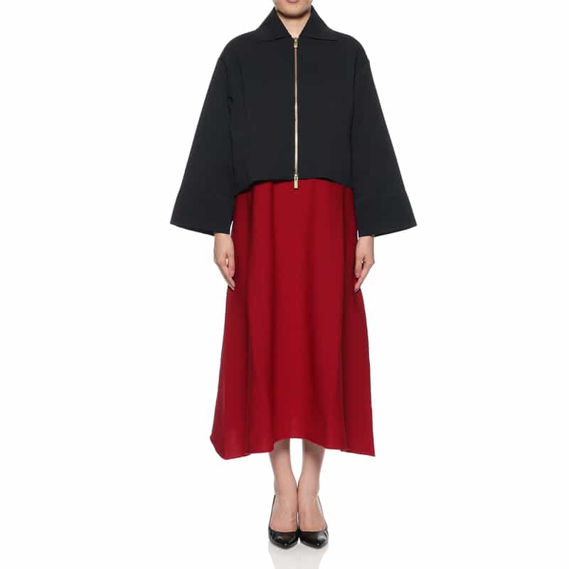 CFCL CFCL＜シーエフシーエル＞ ジップアップブルゾン BLACK