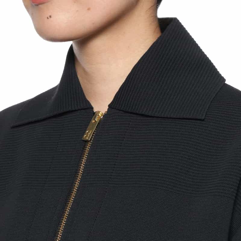 CFCL CFCL＜シーエフシーエル＞ ジップアップブルゾン BLACK