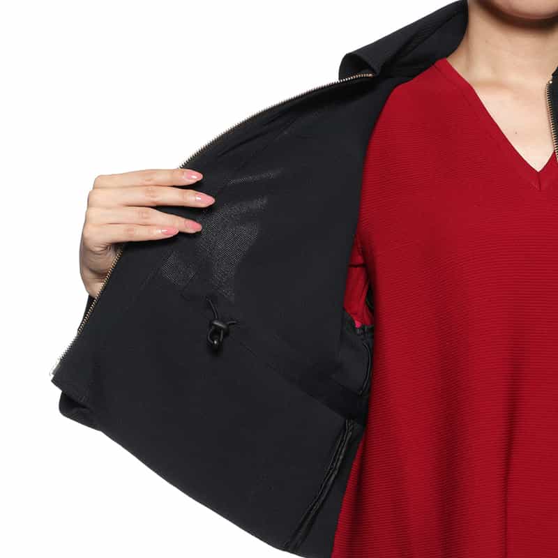 CFCL CFCL＜シーエフシーエル＞ ジップアップブルゾン BLACK