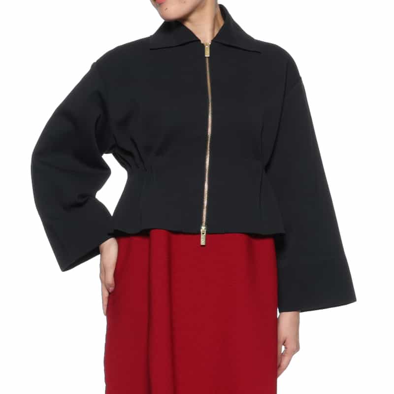 CFCL CFCL＜シーエフシーエル＞ ジップアップブルゾン BLACK