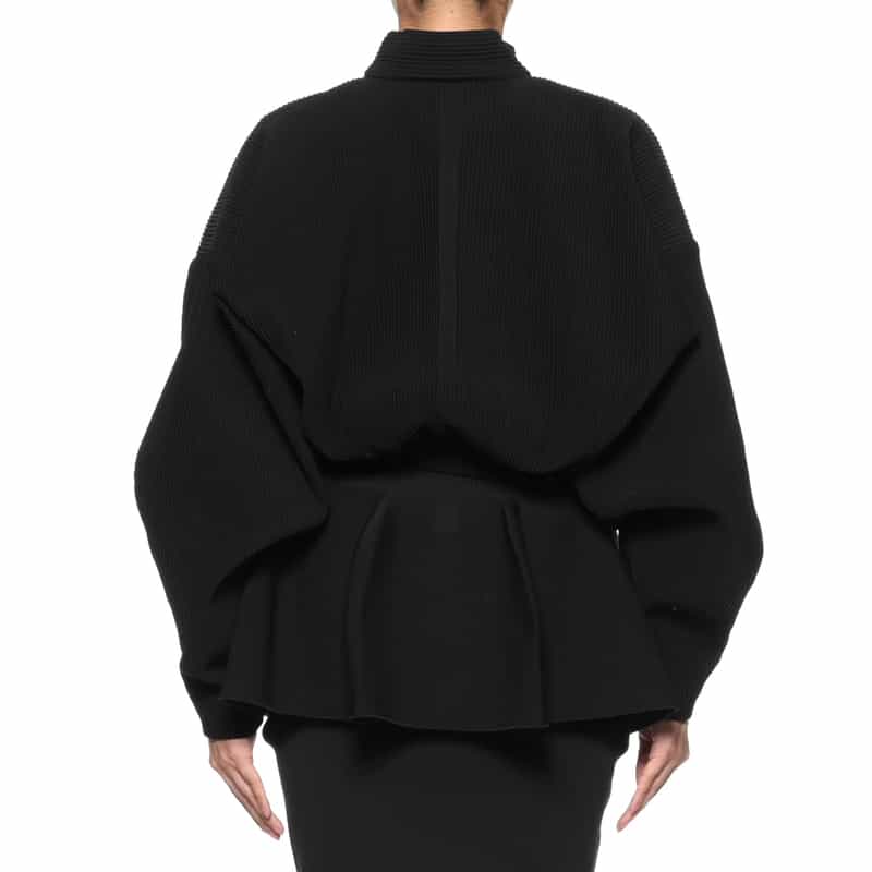 CFCL CFCL＜シーエフシーエル＞ スタンドカラーボンバージャケット BLACK