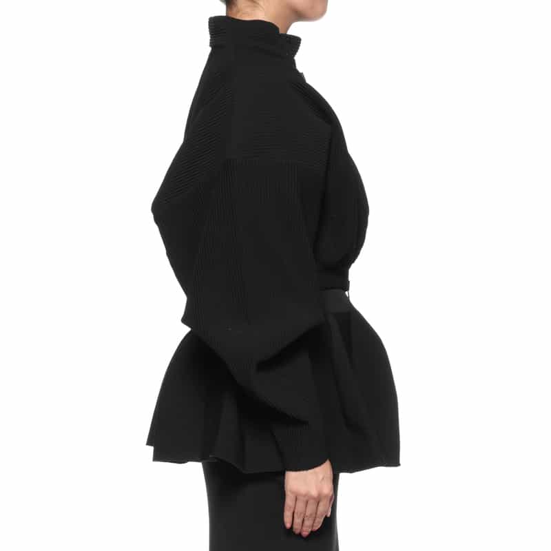 CFCL CFCL＜シーエフシーエル＞ スタンドカラーボンバージャケット BLACK