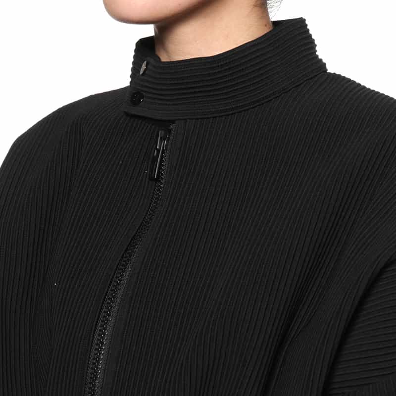 CFCL CFCL＜シーエフシーエル＞ スタンドカラーボンバージャケット BLACK