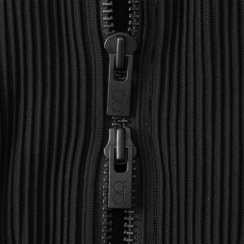 CFCL CFCL＜シーエフシーエル＞ スタンドカラーボンバージャケット BLACK