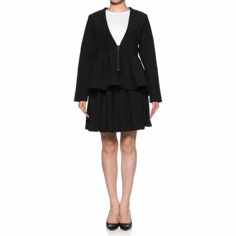 CFCL CFCL＜シーエフシーエル＞ ジップアップジャケット BLACK