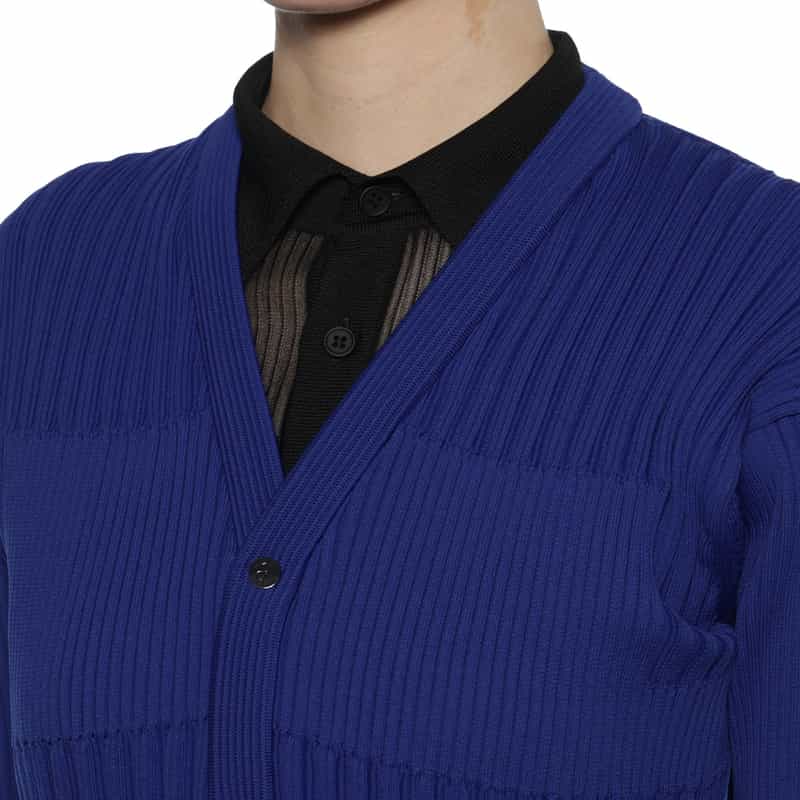 CFCL CFCL＜シーエフシーエル＞ ロングニットカーディガン BLUE