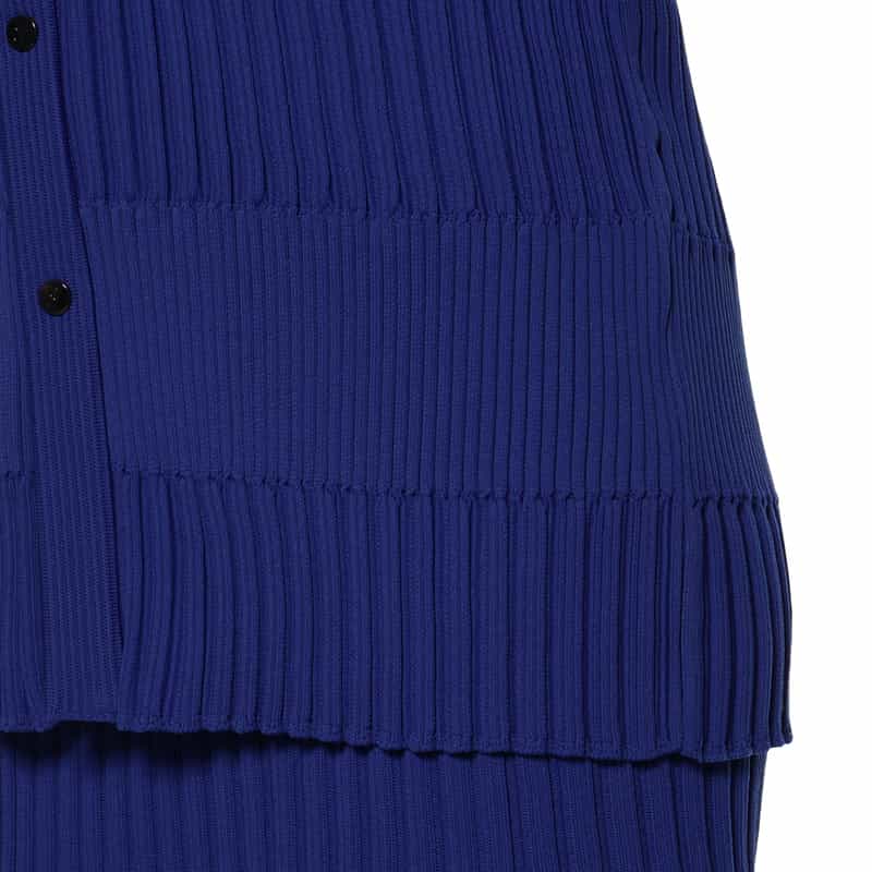 CFCL CFCL＜シーエフシーエル＞ ロングニットカーディガン BLUE