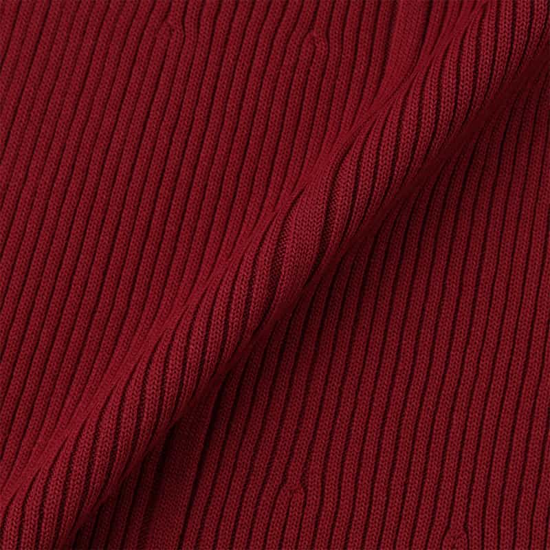 CFCL CFCL＜シーエフシーエル＞ フレアリブニットパンツ RED