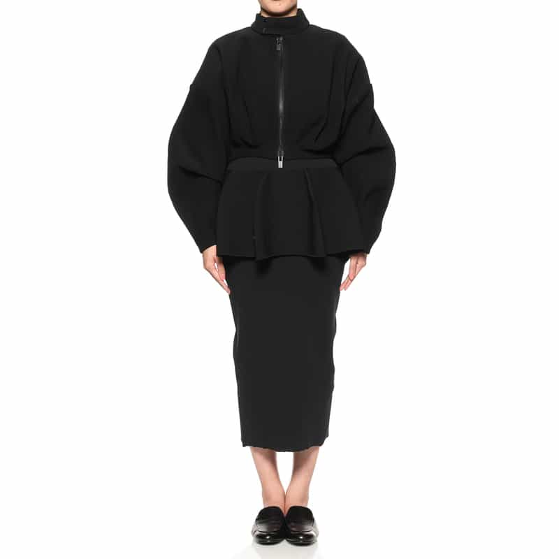 CFCL CFCL＜シーエフシーエル＞ レイヤードロングスカート “POTTERY“ BLACK