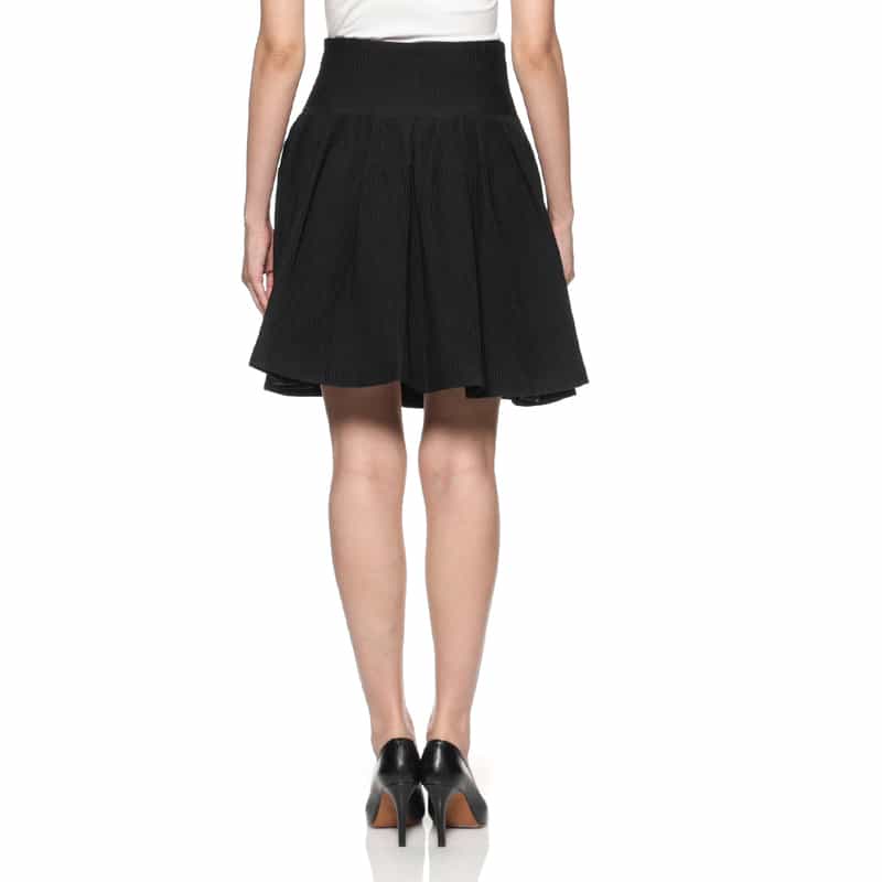 CFCL CFCL＜シーエフシーエル＞ フレアミニスカート BLACK