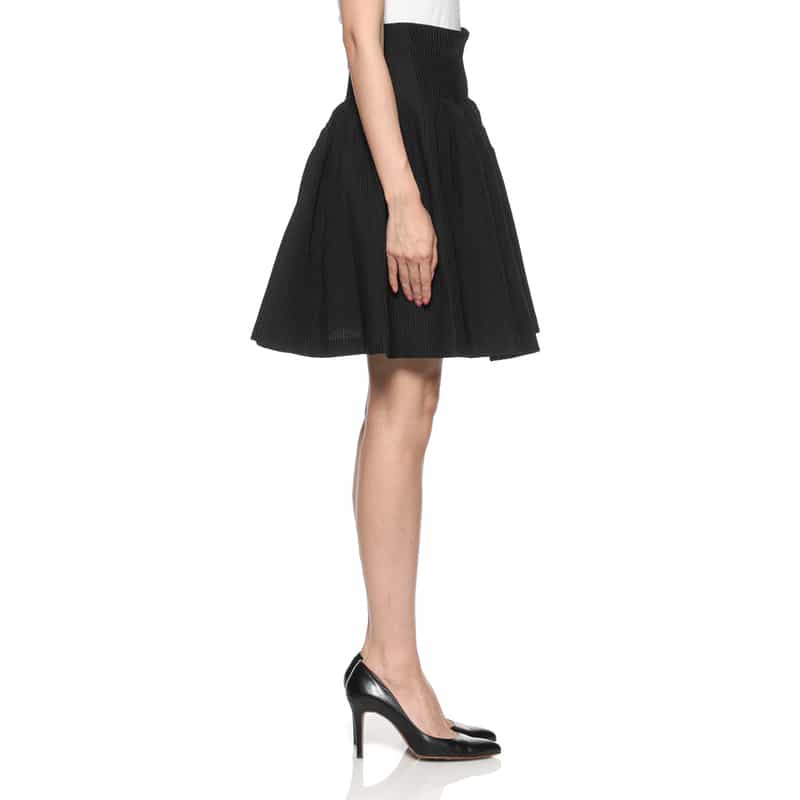 CFCL CFCL＜シーエフシーエル＞ フレアミニスカート BLACK