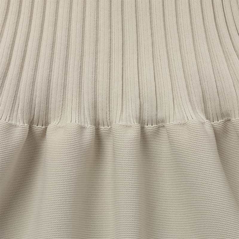 CFCL CFCL＜シーエフシーエル＞ バーニーズ　ニューヨーク限定マーメイドスカート “FLUTED“ IVORY