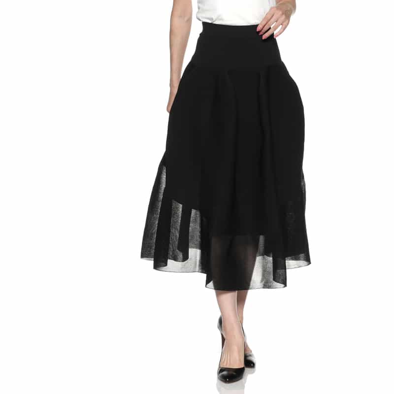 Sacai スカート SACAI＜サカイ＞ウールスカート（2245882）｜SACAI(サカイ