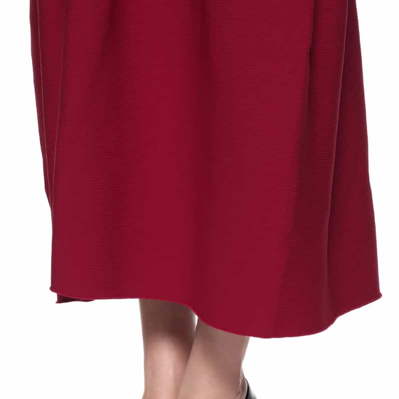 CFCL CFCL＜シーエフシーエル＞ カーディガンドレス “POTTERY“ RED