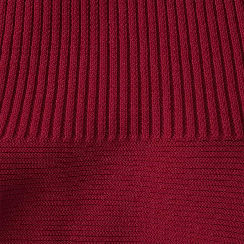 CFCL CFCL＜シーエフシーエル＞ カーディガンドレス “POTTERY“ RED