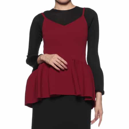 CFCL FACADE TOP ポリエステル クルーネックプルオーバー CFCL FACADE TOP ポリエステル クルーネックプルオーバー
