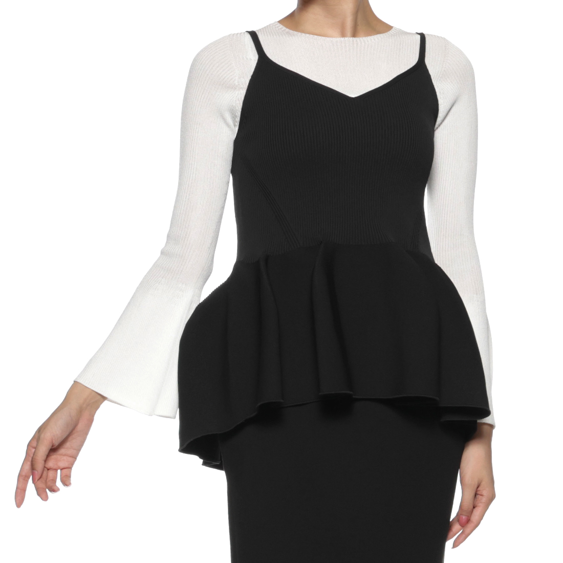 CFCL＜シーエフシーエル＞ キャミソールニットプルオーバー