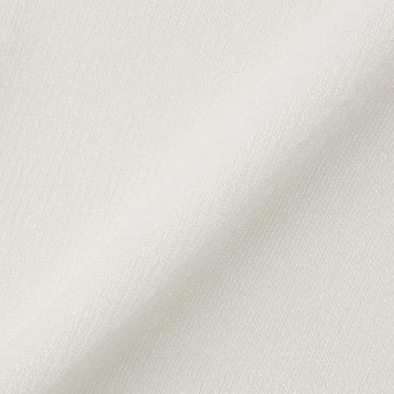 CFCL CFCL＜シーエフシーエル＞ ショートスリーブ シアーニットプルオーバー WHITE