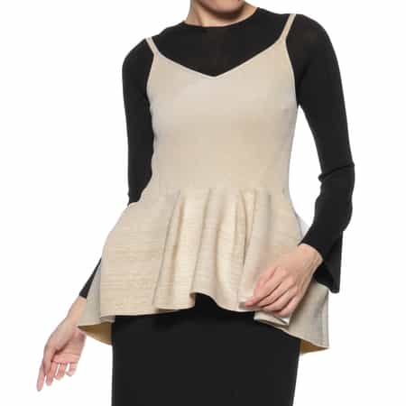 CFCL FACADE TOP ポリエステル クルーネックプルオーバー CFCL FACADE TOP ポリエステル クルーネックプルオーバー