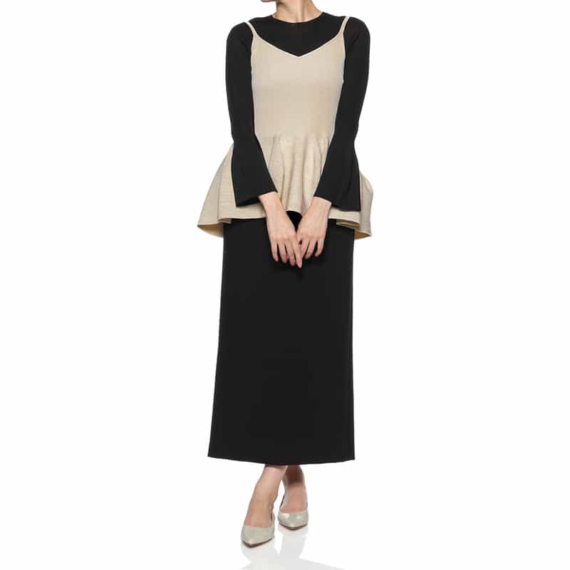 CFCL CFCL＜シーエフシーエル＞ キャミソールニットプルオーバー WHITE