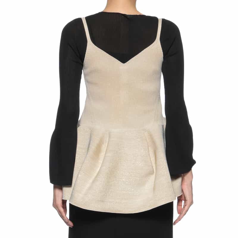 CFCL CFCL＜シーエフシーエル＞ キャミソールニットプルオーバー WHITE