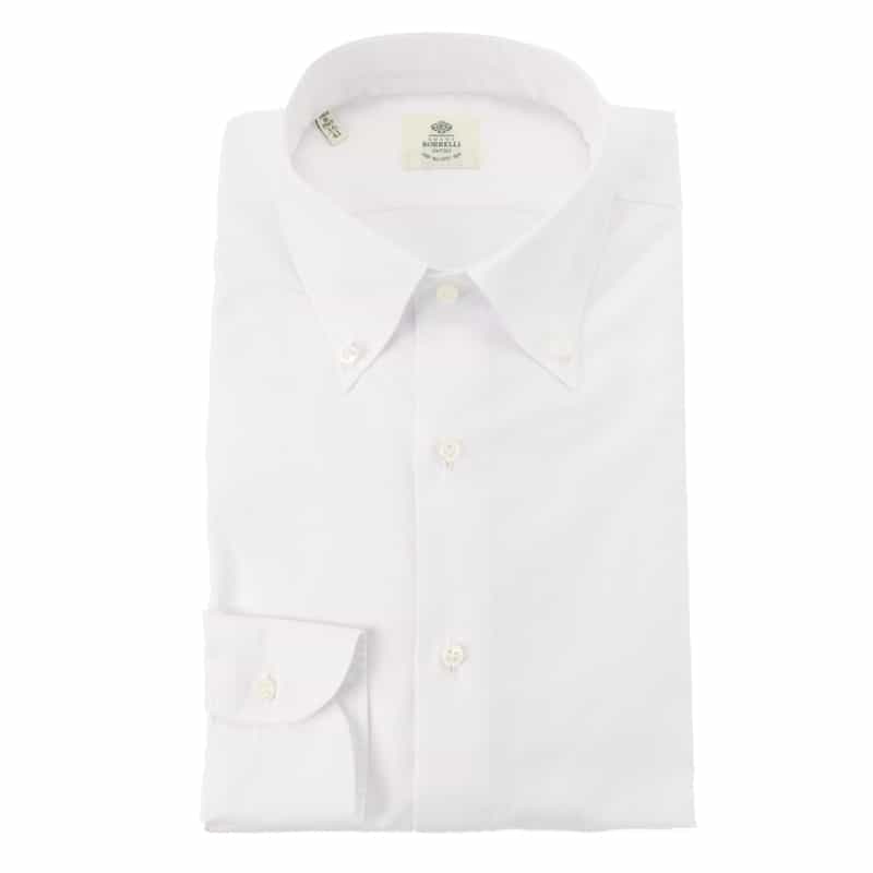 LUIGI  BORRELLI LUIGI BORRELLI＜ルイジボレッリ＞ ドレスシャツ "GABLE" WHITE