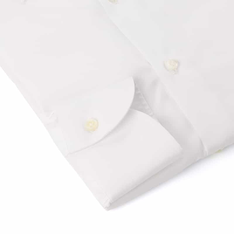 LUIGI  BORRELLI LUIGI BORRELLI＜ルイジボレッリ＞ ドレスシャツ "LUCIANO" WHITE