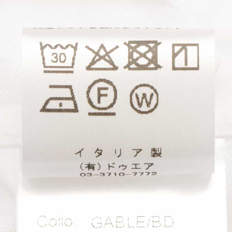 LUIGI  BORRELLI LUIGI BORRELLI＜ルイジボレッリ＞ ドレスシャツ "LUCIANO" WHITE